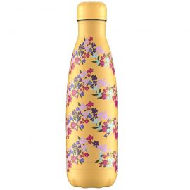 Chilly`s Original Stainless Steel Μπουκάλι Θερμός FLORAL ZIG ZAG DITSY 500ml